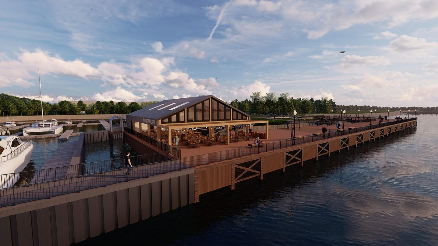 Carteret Waterfront, view 1