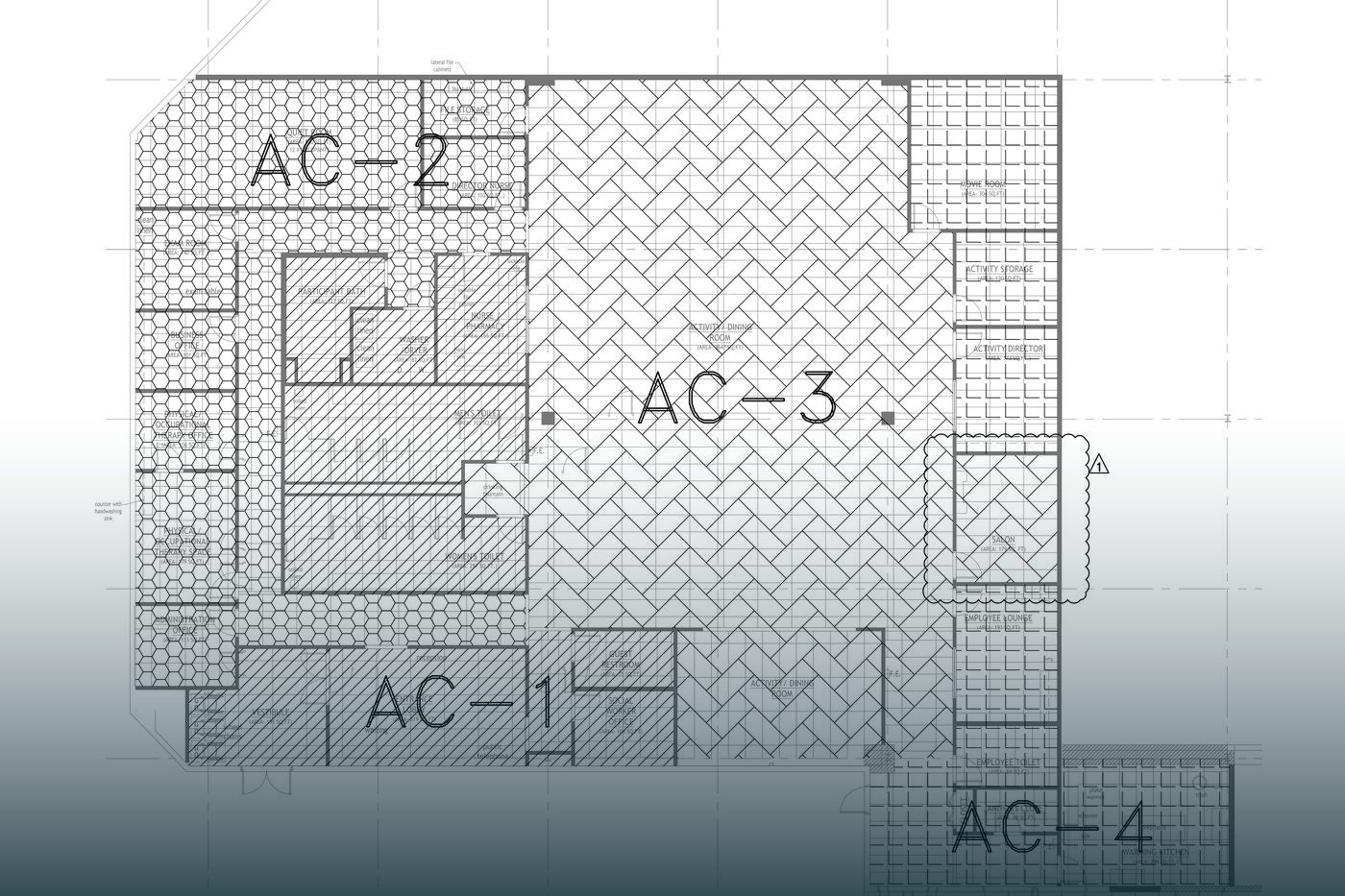 Adult day care center HVAC zoning plan, New Jersey