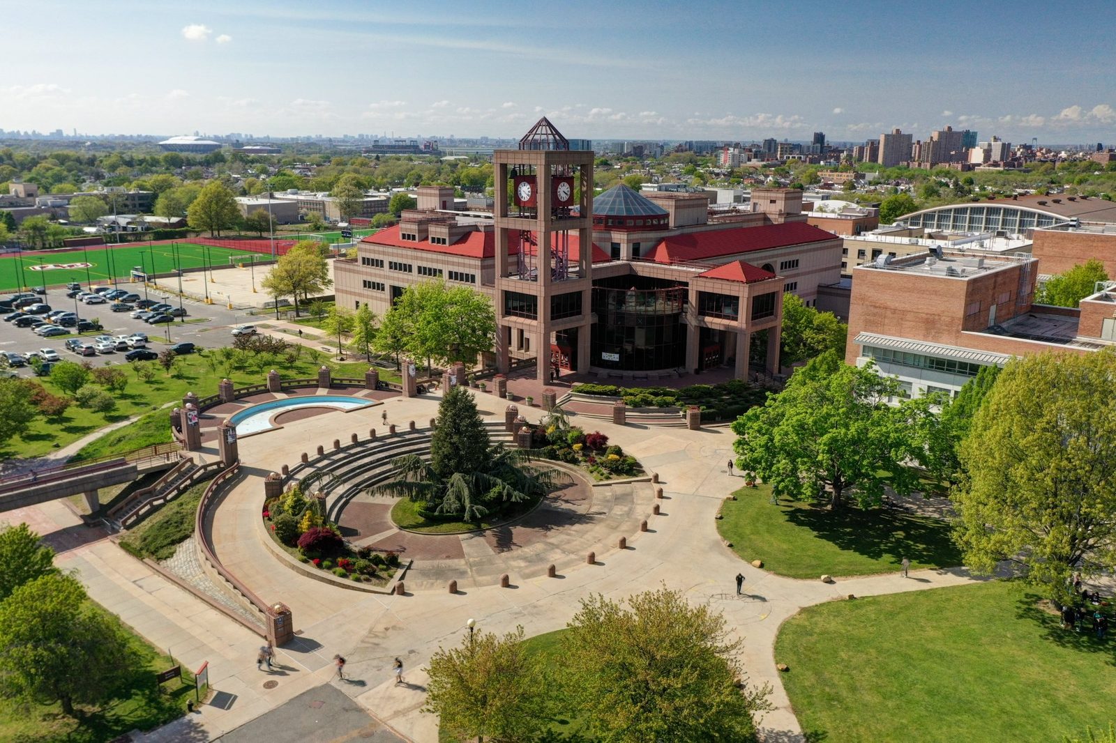 Queens College Water Tower, view 2