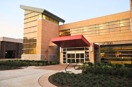 Rutgers Livingston Center, view 1