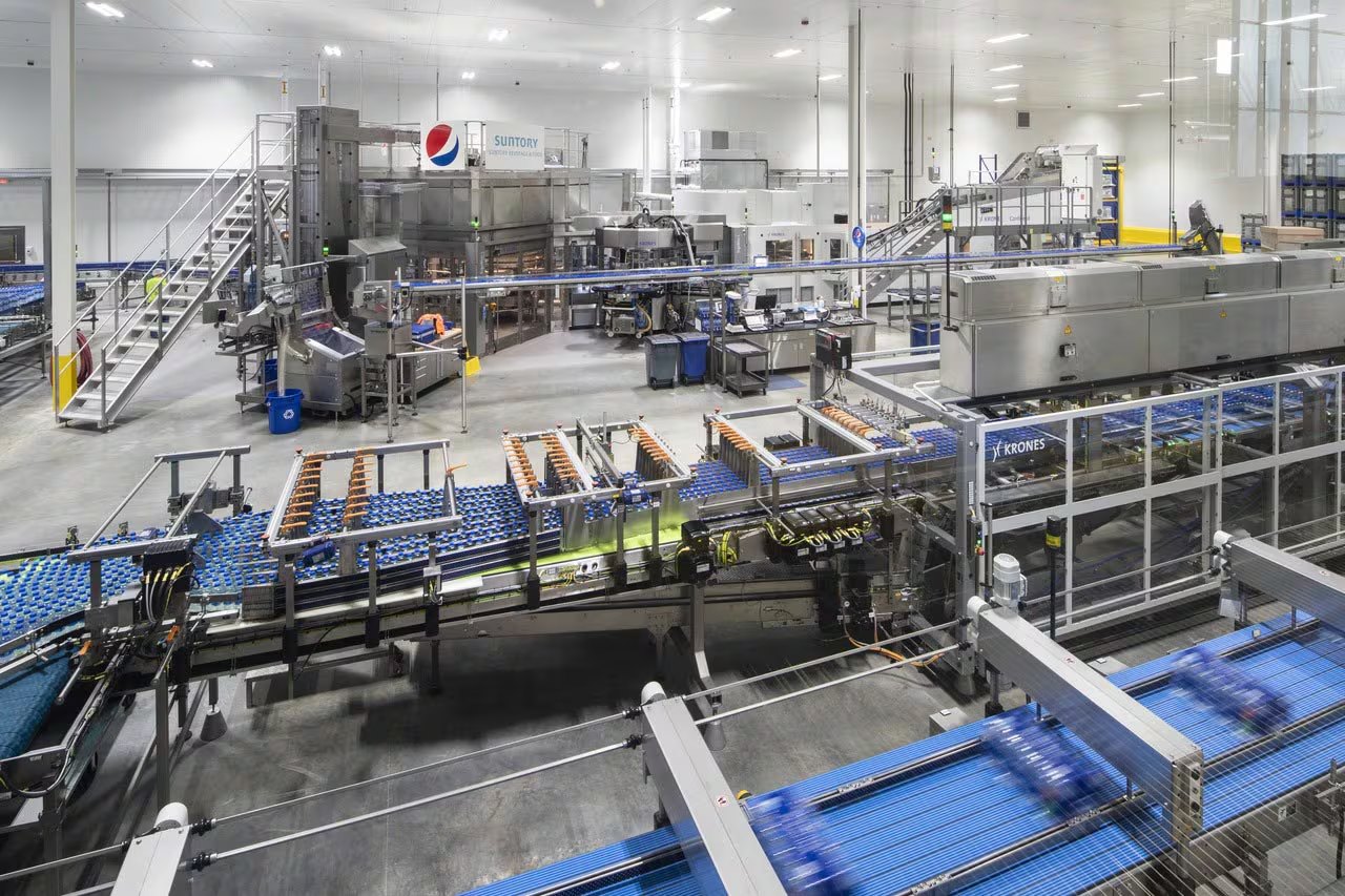 PepsiCo production hall