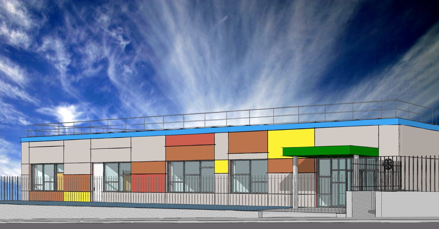 Q338 New 3K School, view 1