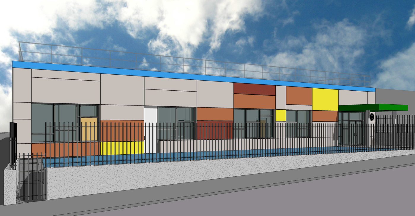 Q338 New 3K School interior