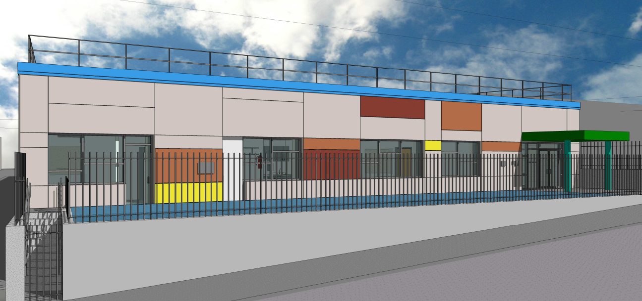 Q338 New 3K School, view 3
