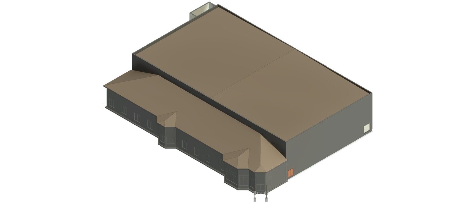 Model of a greenfield aseptic fill-finish facility for vials and prefilled syringes