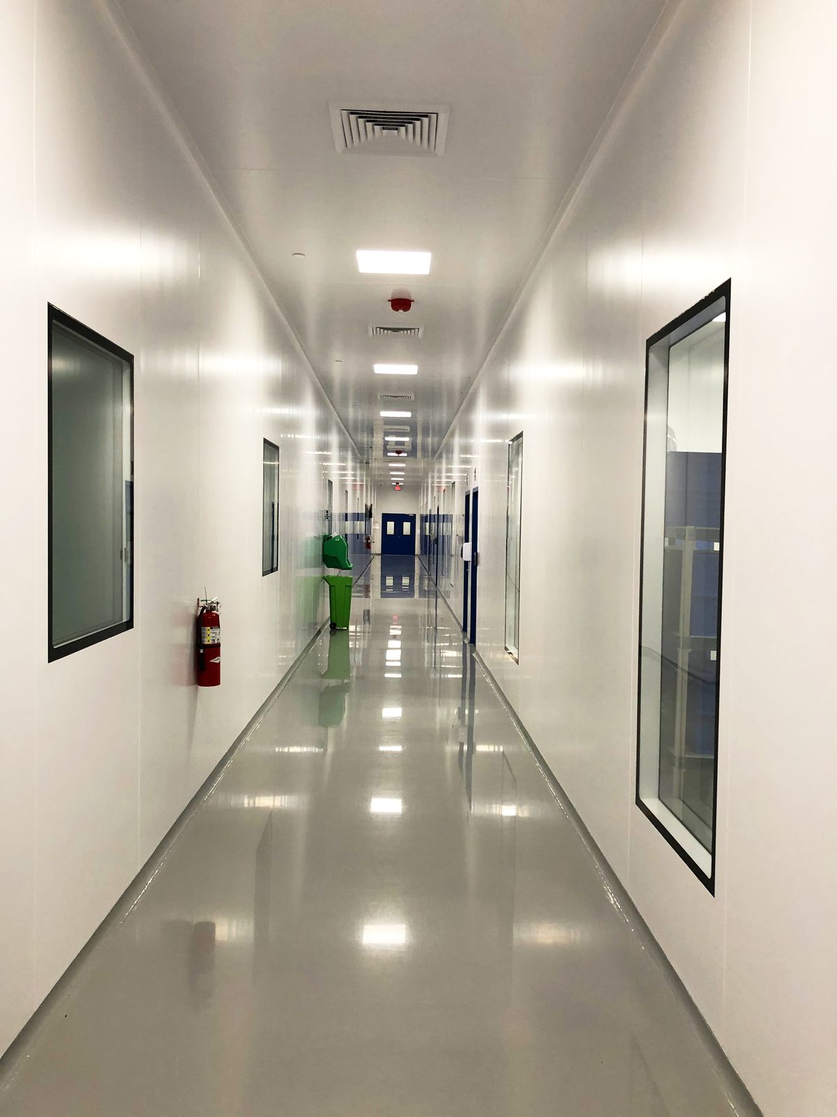Confidential aseptic blow-fill-seal manufacturing facility